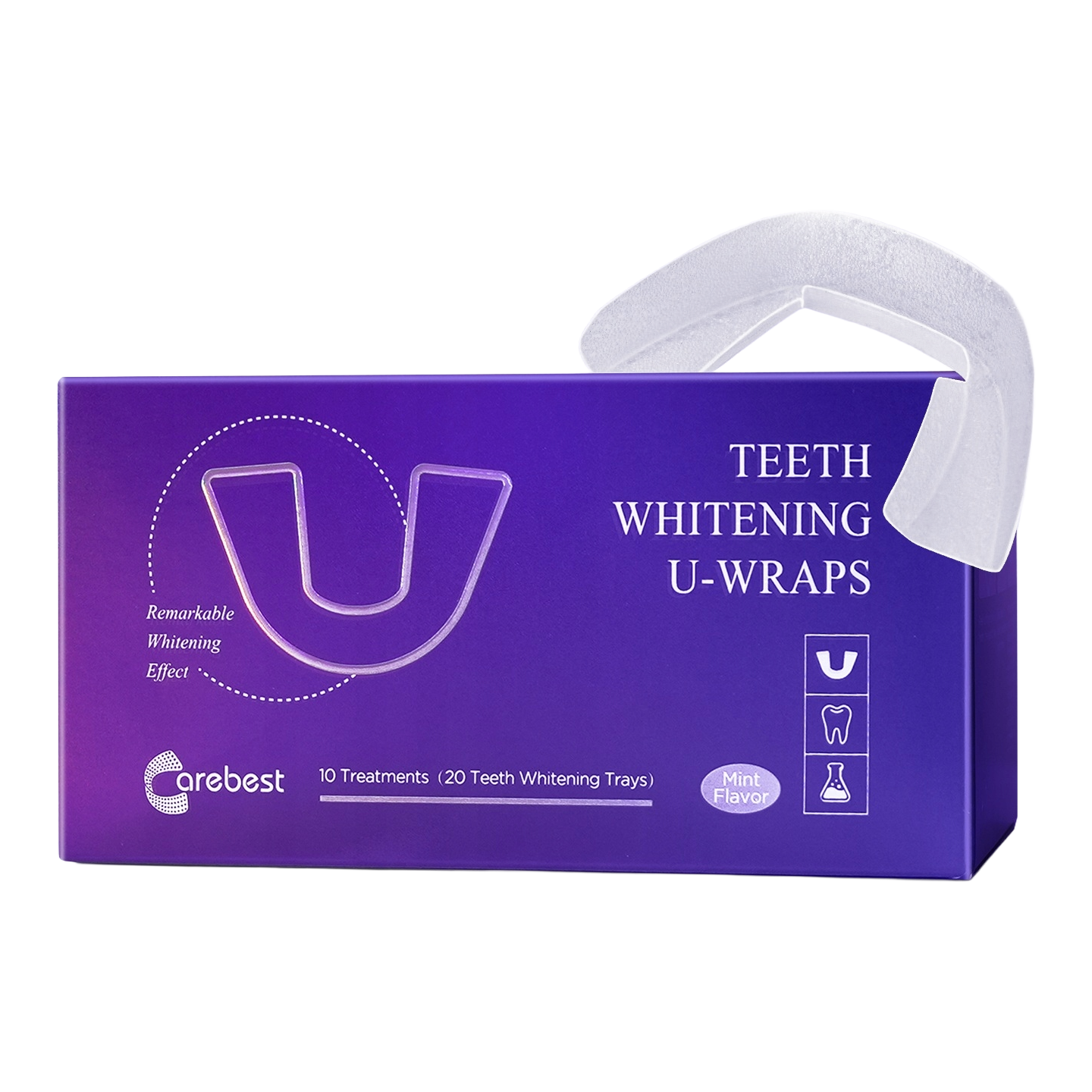 Paski wybielające Carebest U-WRAPS