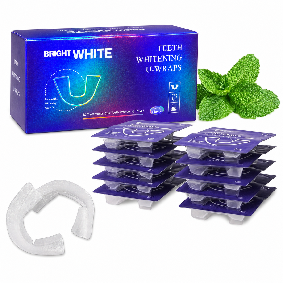 Paski wybielające Carebest U-WRAPS